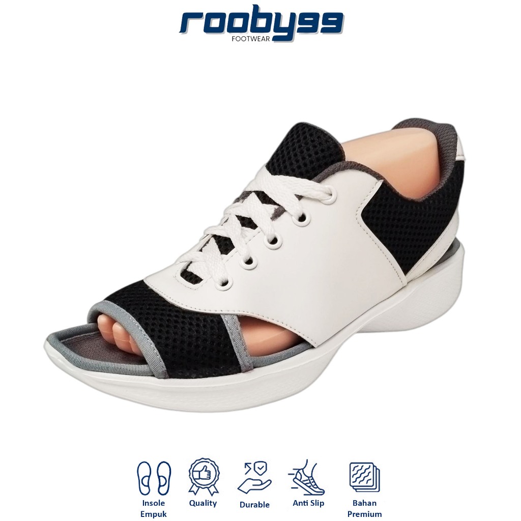 Sepatu Sandal Wanita Tali Sandal Korea Casual Tali Harajuku Cewek Metis 801