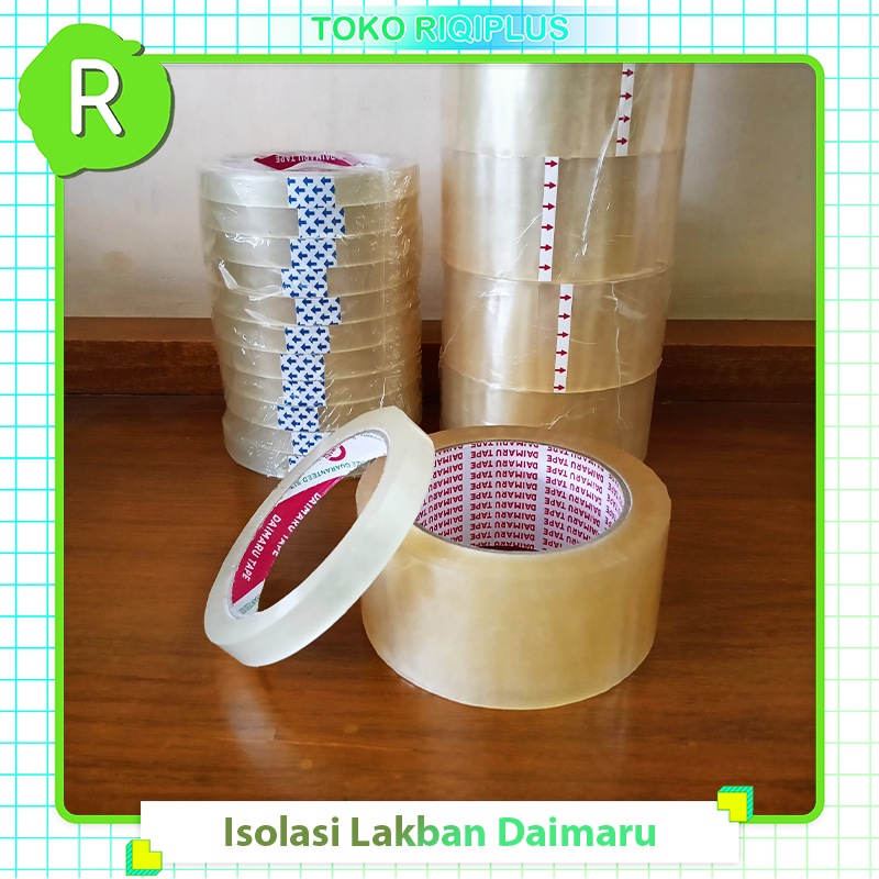 

Isolasi Perekat Lakban Daimaru Ukuran 12 mm dan 48 mm