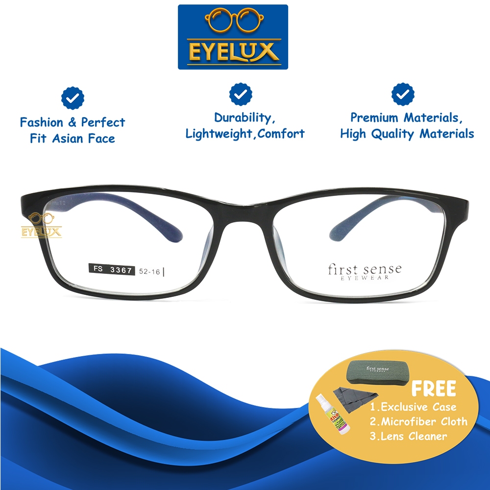 Firstsense  Eyewear / FS 3367 / 52-16 / Frame Kacamata Firstsense Eyewear ORIGINAL