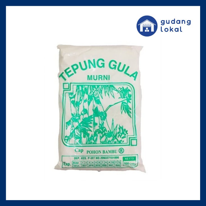 

GULA HALUS CAP POHON BAMBU 500 GR