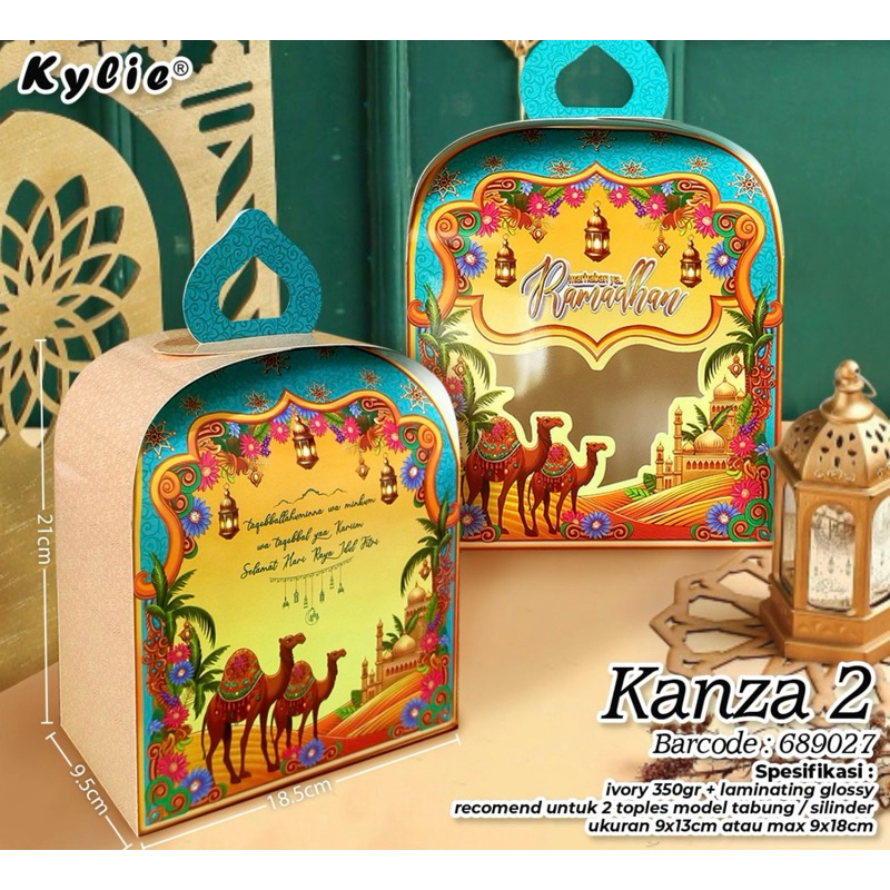 

BOX KARDUS KUE KANZA LEBARAN IDUL FITRI
