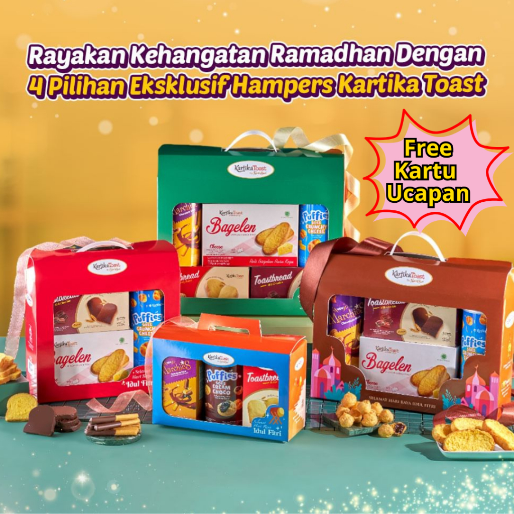 

Hampers Kartika Sari Toast Paket Parsel Lebaran Natal Tahun Baru Imlek Hadiah 5s 3s 3s Mini pack