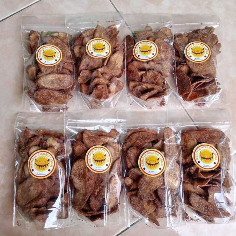 

Keripik Pisang Lisna - Varian Coklat 70gr