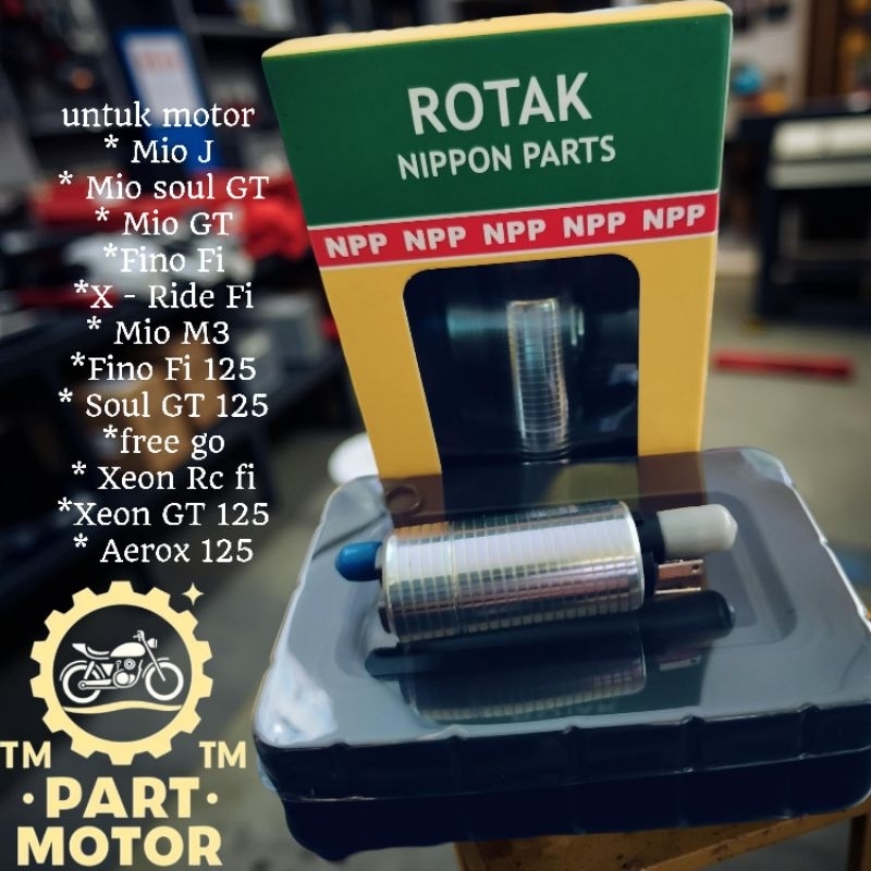 Rotak Npp/ Rotak untuk motor Mio J /Mio soul GT/Mio GT/Fino Fi/X - Ride Fi/Mio M3 /Fino Fi 125/Soul 