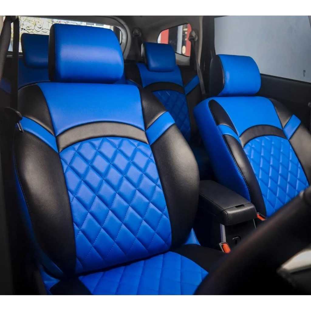 COVER SARUNG JOK MOBIL SUZUKI XL 7  BONUS BANTAL LEHER 2 PCS