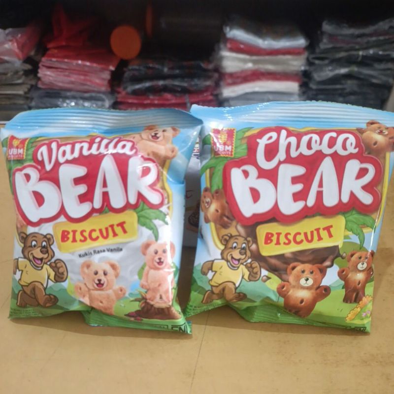 

UBM Biscuit Choco / Vanilla Bear 40gr