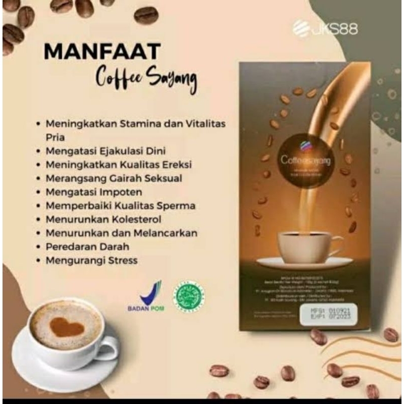 

Kopi stamina isi 5 sachet