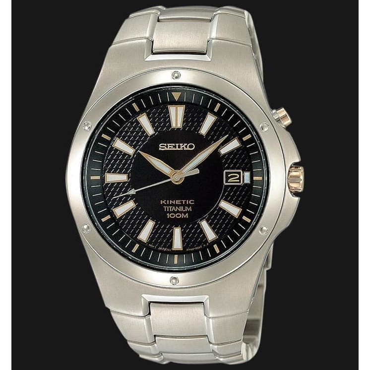 Jam Tangan Analog Pria Kinetic Seiko SKA399 Original