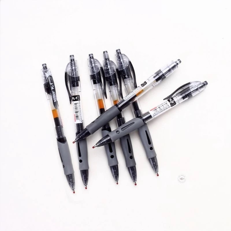 

Pulpen GEL KENKO K1 / Retractable Gel Pen PER PCS (1 PCS)