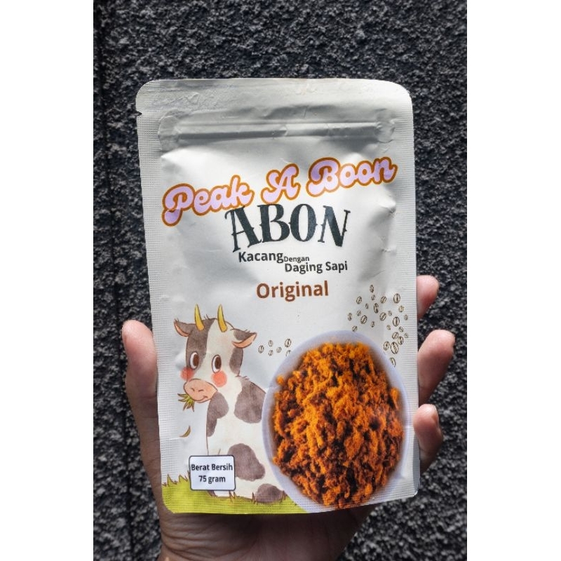 

Peek A Boon | Abon Kacang dengan Daging Sapi