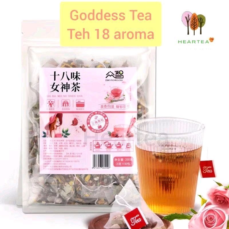 

Teh Tisane - Teh Kecantikan 18 Aroma, Oleh Goddess Tea