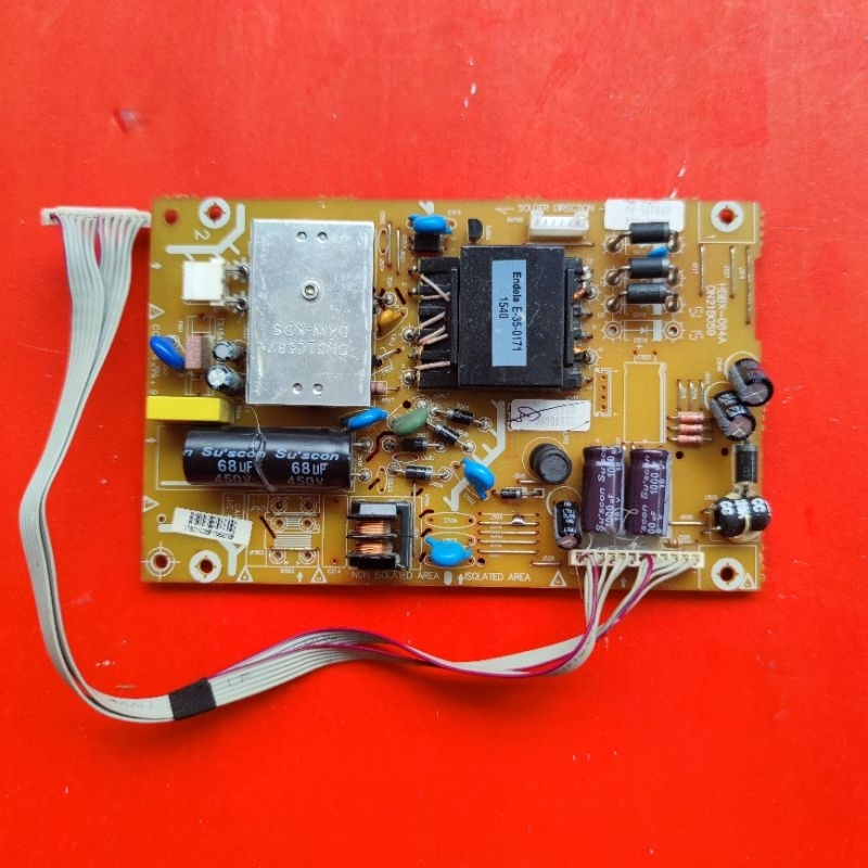 psu power suplay regulator tv polytron PLD 24D820 PLD24D820