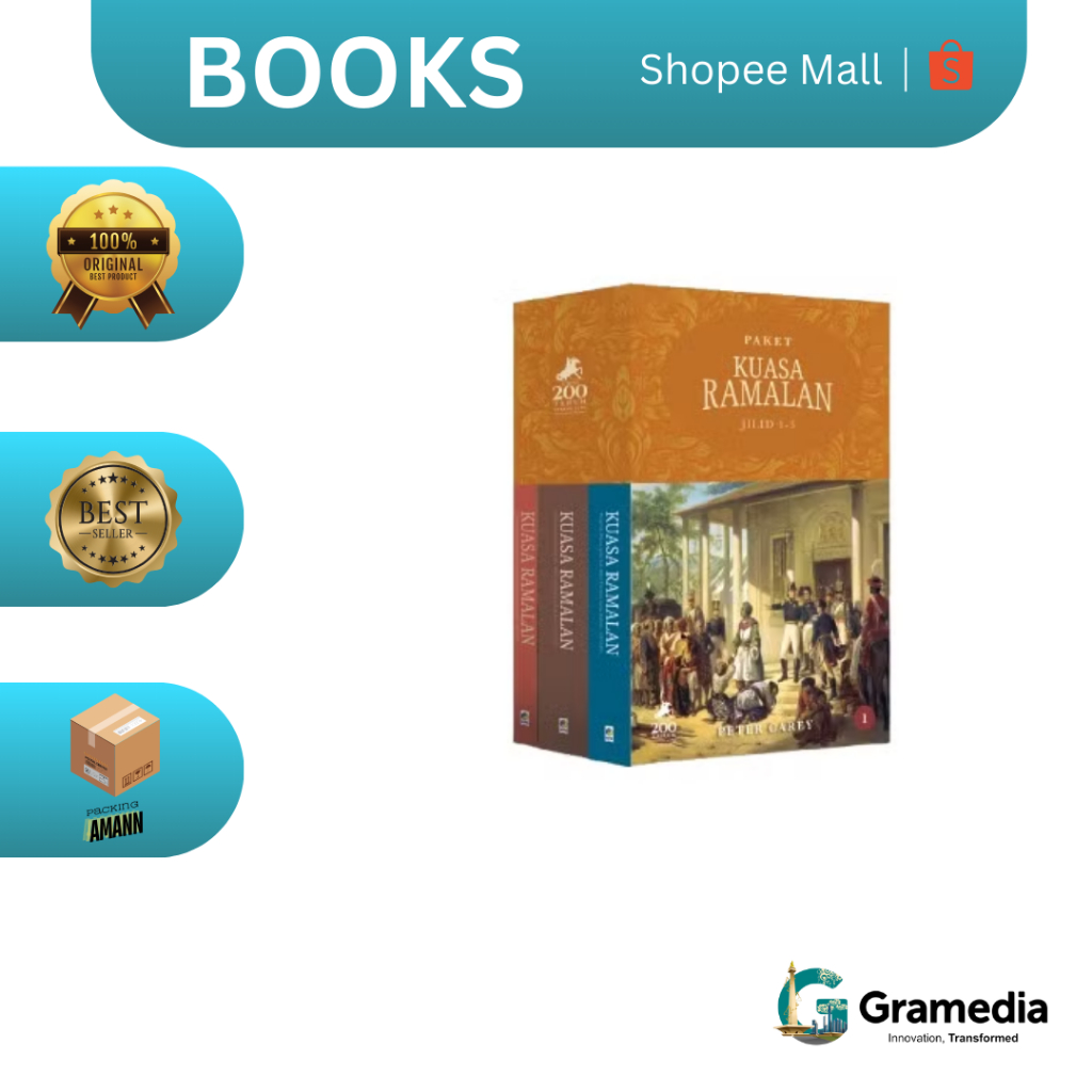 Gramedia MKG - Buku Kuasa Ramalan 2025 (Peter Carey)