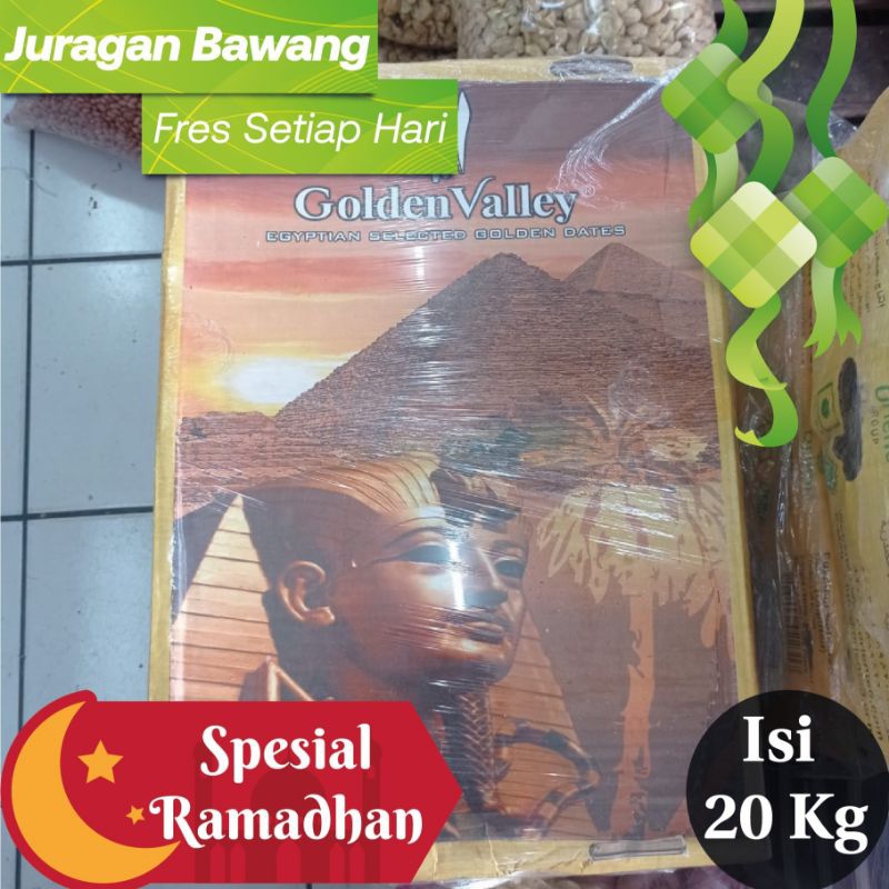 

KURMA GOLDEN VALLEY 20 KG SPESIAL RAMADHAN