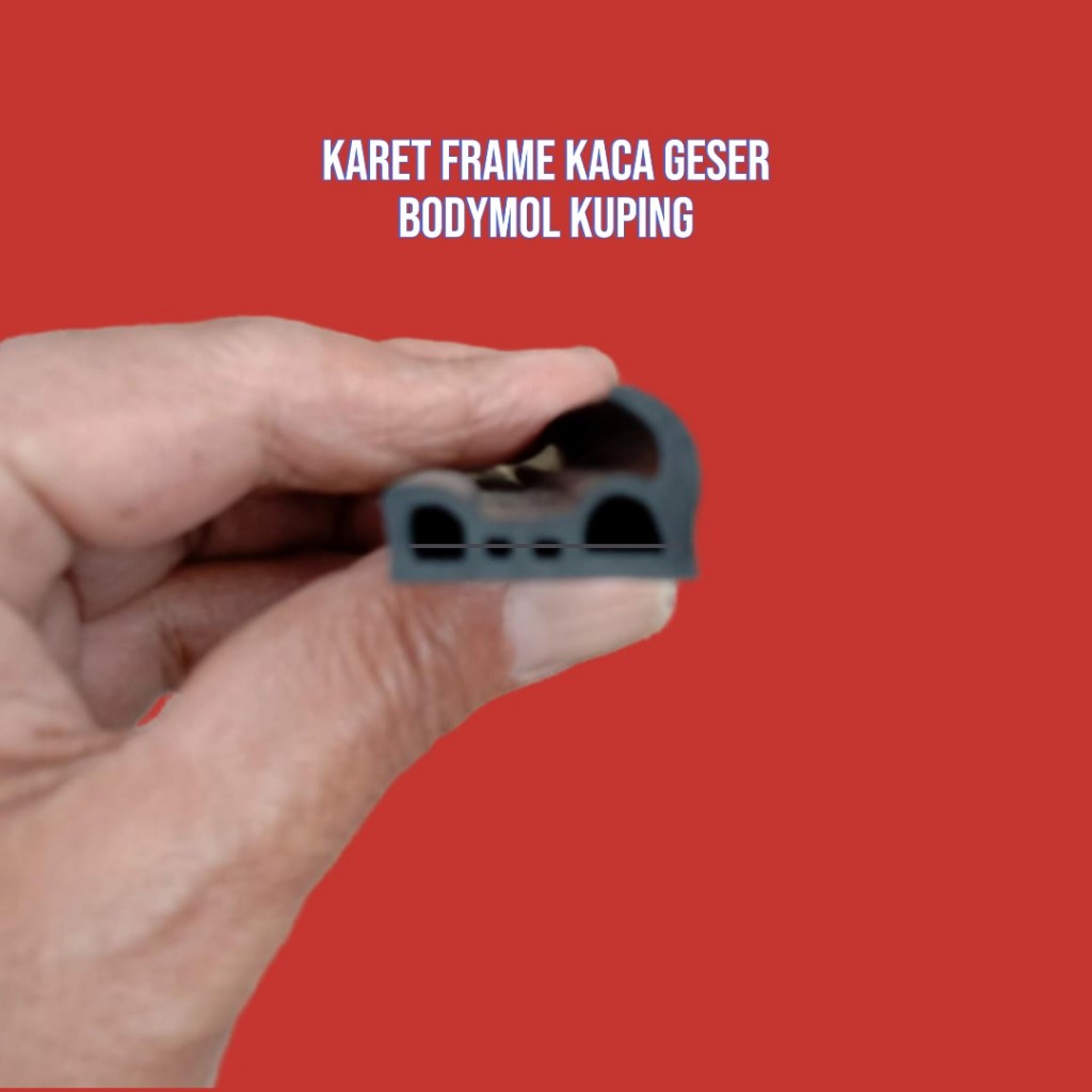 Karet Frame Kaca Geser Mobil / Karet Bingkai Kaca Geser Karet Bodimol Bodymol Kaca Mobil
