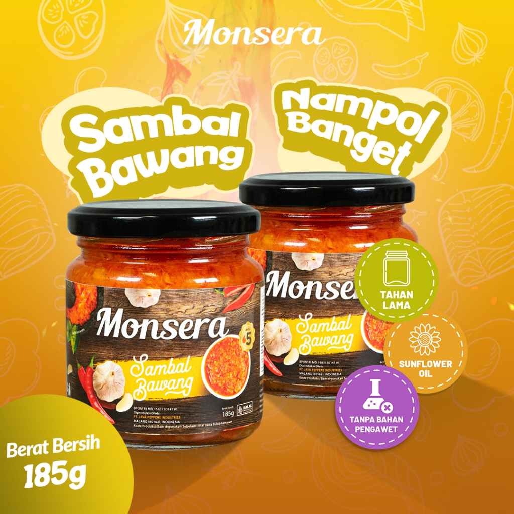 

Sambal Sambel Bawang Monsera Khas Jawa Timur
