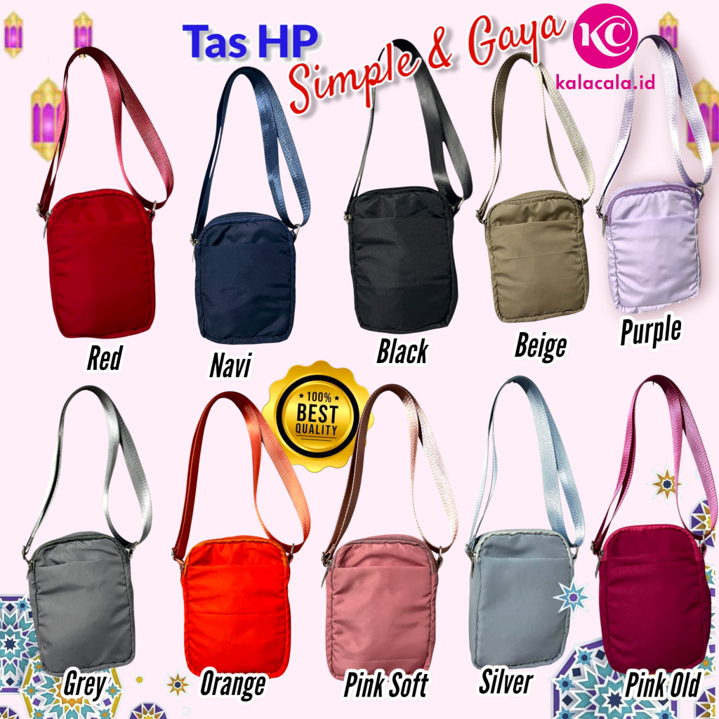 Tas HP Mini | Selempang HP | Selempang Mini | Dompet Tas | Tas Mini Anak | Tas Mungil By Kalacala