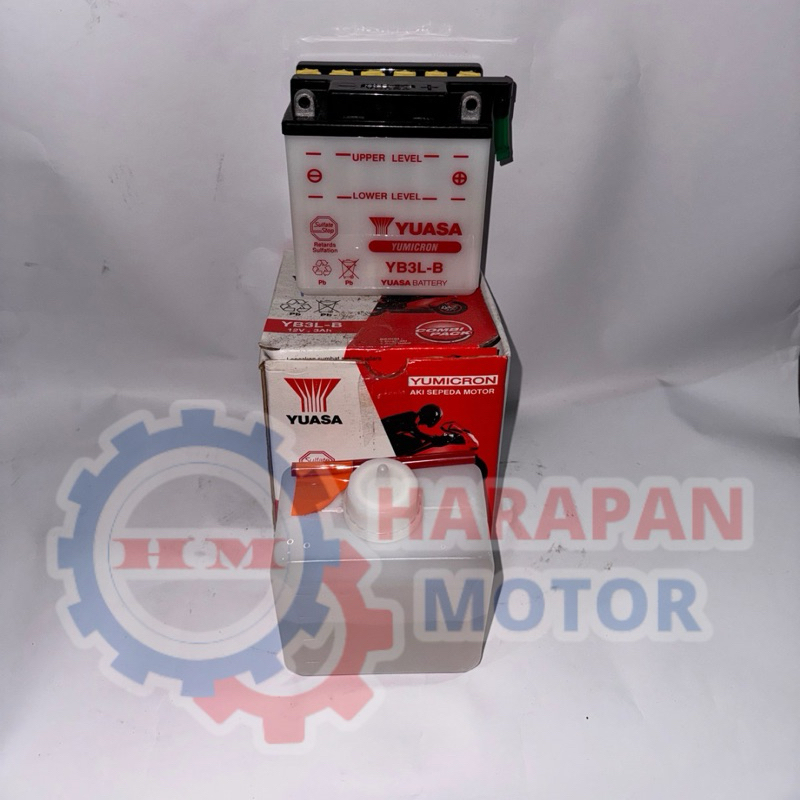 Harapan Motor - Aki Yuasa RXK/RX-King (YB3L-B)