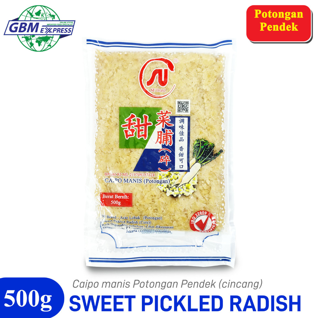 

SU Brand Caipo Manis Potong Pendek 500g