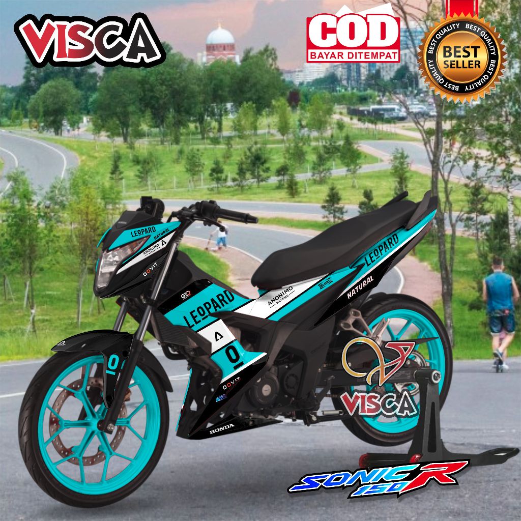 Decal Sonic 150r Full Body Stiker Sonic 150r Full Body LEOPARD