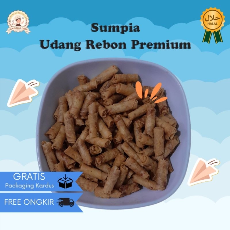 

Sumpia Udang Rebon 100 Gram Renyah Dan Gurih / Cemilan 10 ribuan