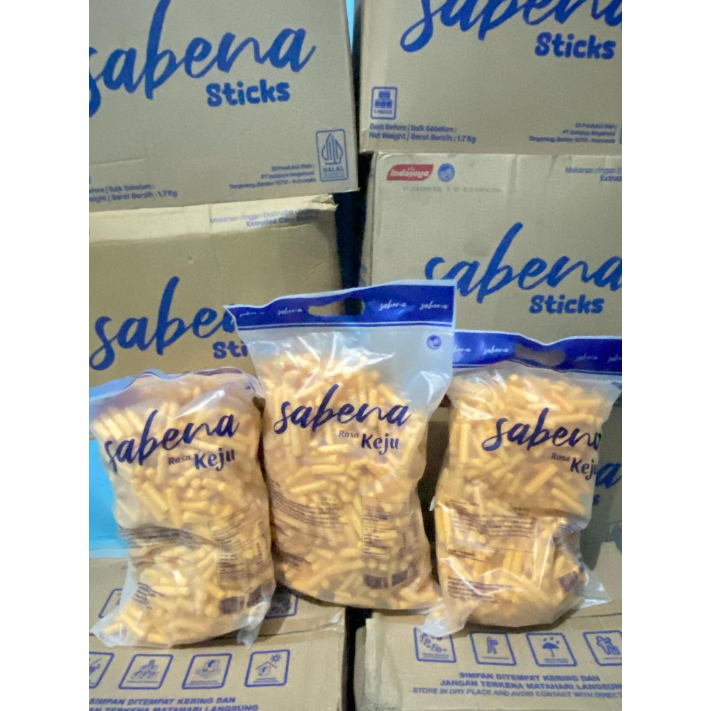 

SABENA SNACK RASA KEJU 340GRAM 1 DUS ISI 5 - STIK SABENA KEJU - MAKANAN RINGAN