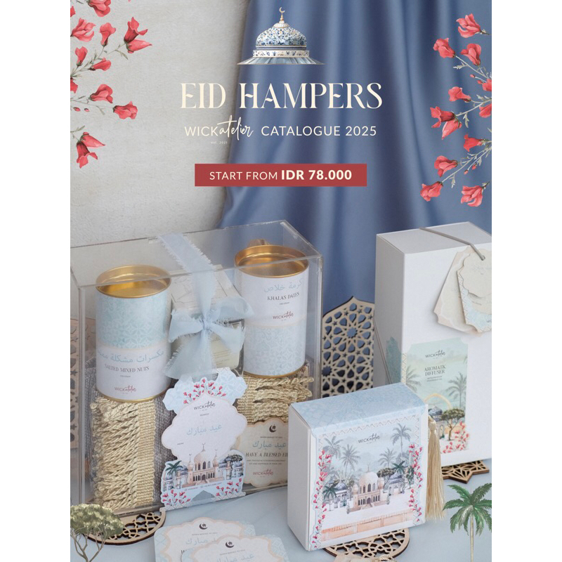 

Hampers Lebaran Idul Fitri | Premium Eid Mubarak Gift | Hampers lebaran Lilin Aromaterapi Reed Diffuser Car Diffuser | Hadiah Lebaran 2025