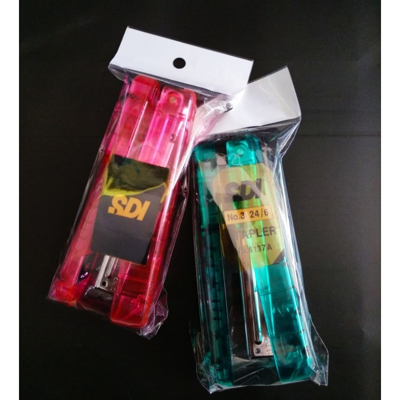 SDI Stapler/Staples besar Transparant (original)
