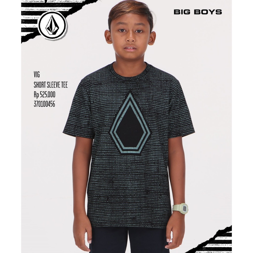 RAYSURF VOLCOM T-SHIRT ANAK 370100456 ORIGINAL