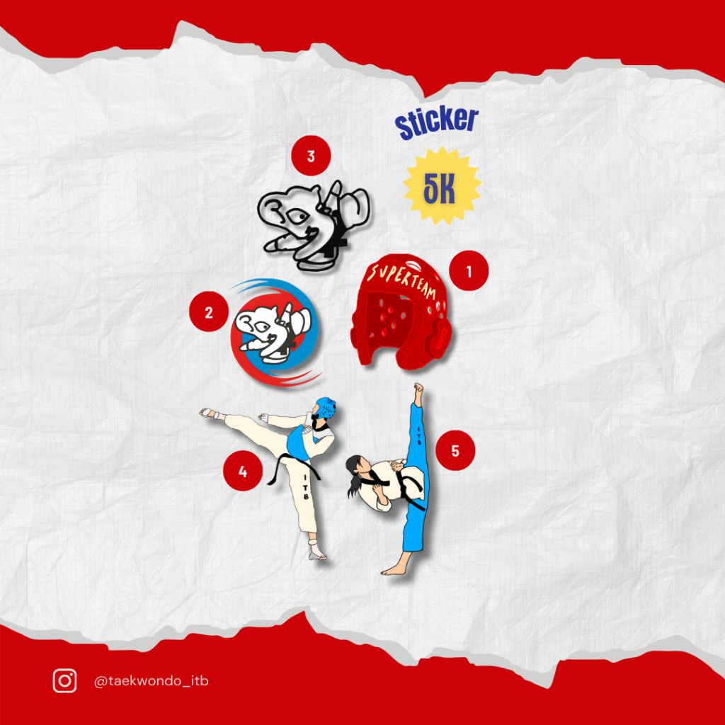 

[PRE-ORDER] Stiker Taekwondo ITB 2025 – Exclusive!