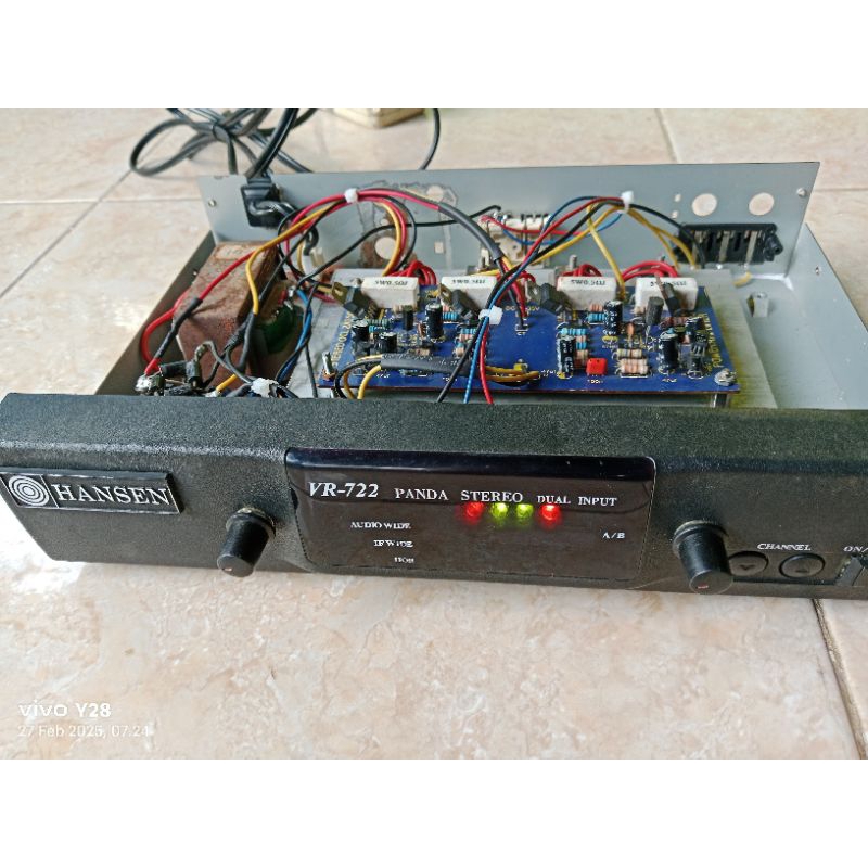 POWER AMPLI OCL 150 W RAKITAN 2 CHANEL BEKAS
