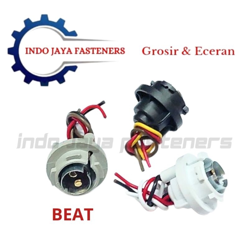 Soket Socket Fitting Lampu Stop Belakang Beat