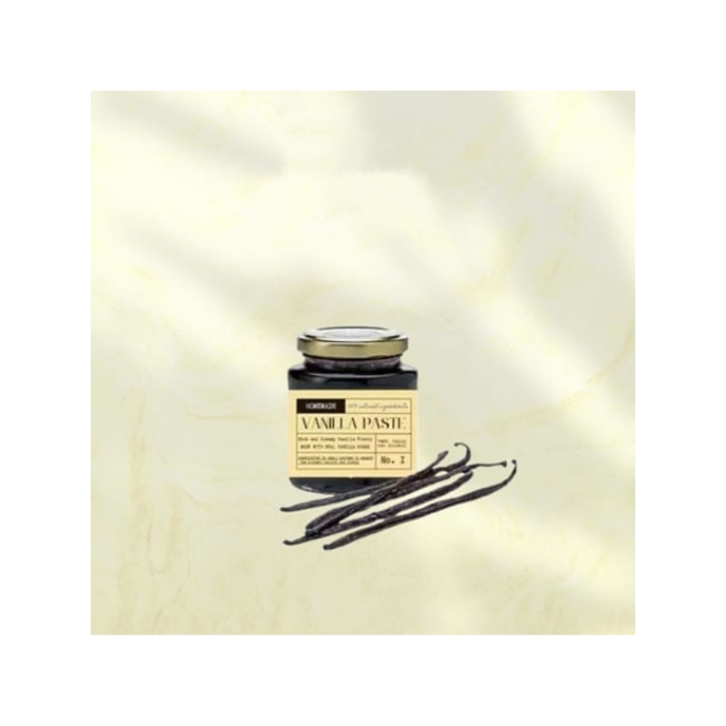 

100gr halal homemade vanilla paste premium gourmet