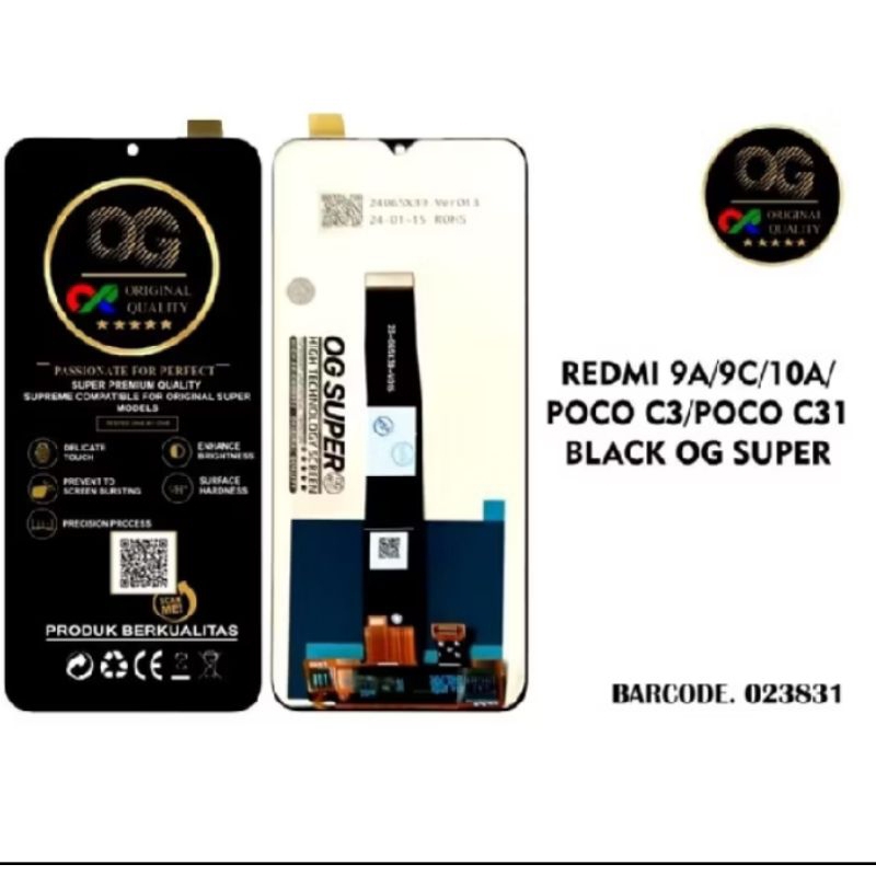 LCD Lcd lcd Redmi 9A/ Redmi 9C / Redmi 9i / Redmi 10A / Poco C3 / Poco C31