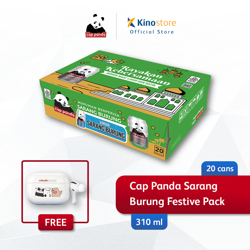 

Cap Panda Sarang Burung Festive Bundle