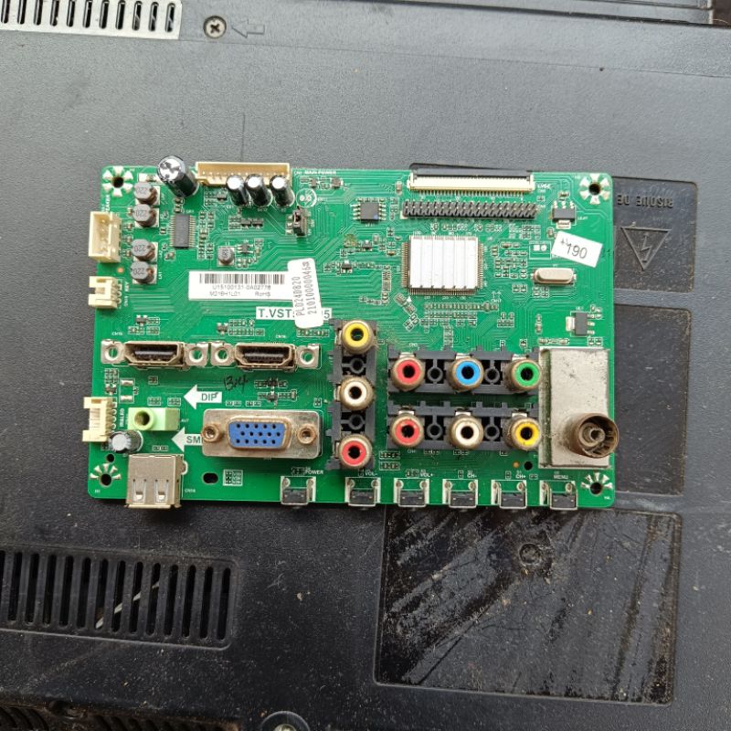 mb mobo mainboard mesin tv Polytron PLD 24D820 PLD24D820 original copotan