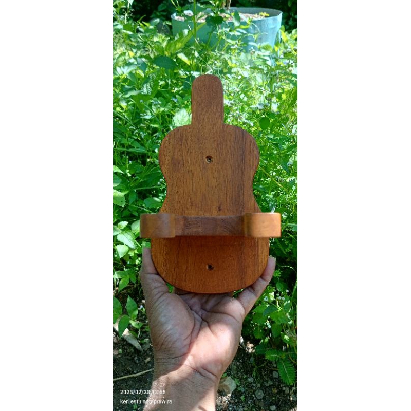 hanger hook gantungan gitar/stand gitar kayu/dinding kayu gitar