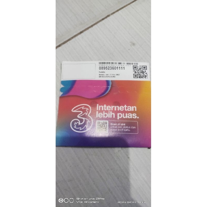 Perdana Nomor cantik Tri kwartet