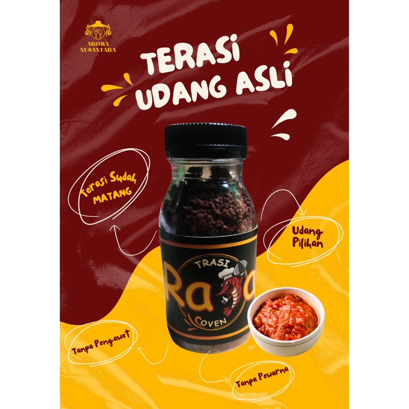 

Terasi Udang/ Terasi udang Oven/ Terasi Tuban/ Terasi/ Terasi matang