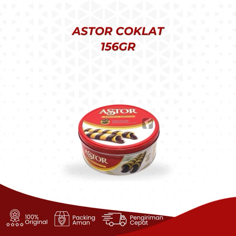 

ASTOR CHOCO CAN 156gram