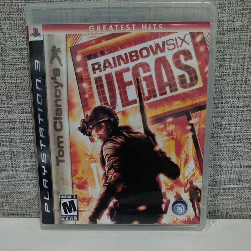 BD CD KASET ORIGINAL PS3 Tom Clancys Rainbow Six Vegas Usa Bahasa Inggris