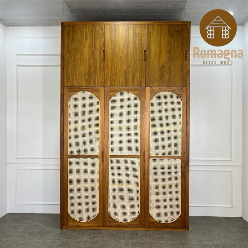 lemari pakaian kayu jati lemari pakaian 3 pintu lemari pakaian pintu geser sleding lemari pakaian tu
