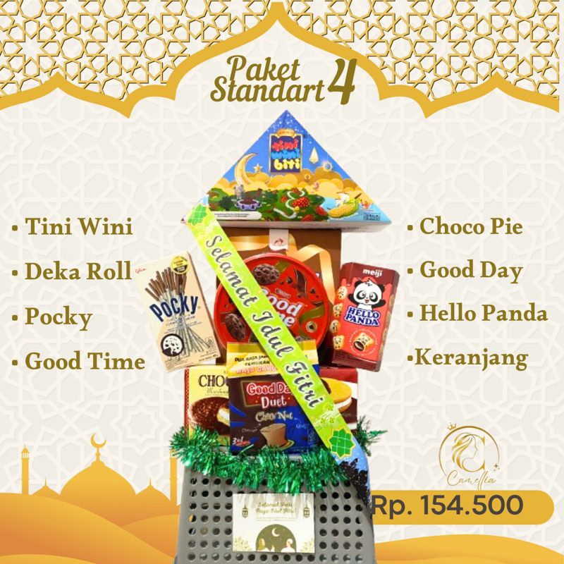 

Promo Terbaru Parcel Lebaran Idul Fitri 2025 Paket Standar