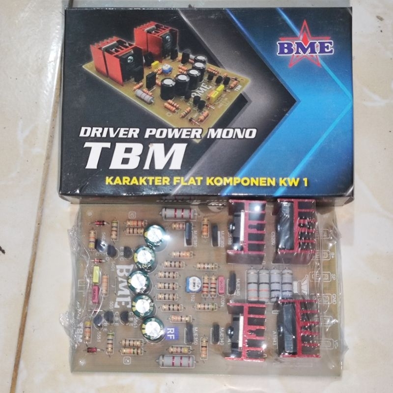 Driver Power Mono TBM Karakter Flat BME