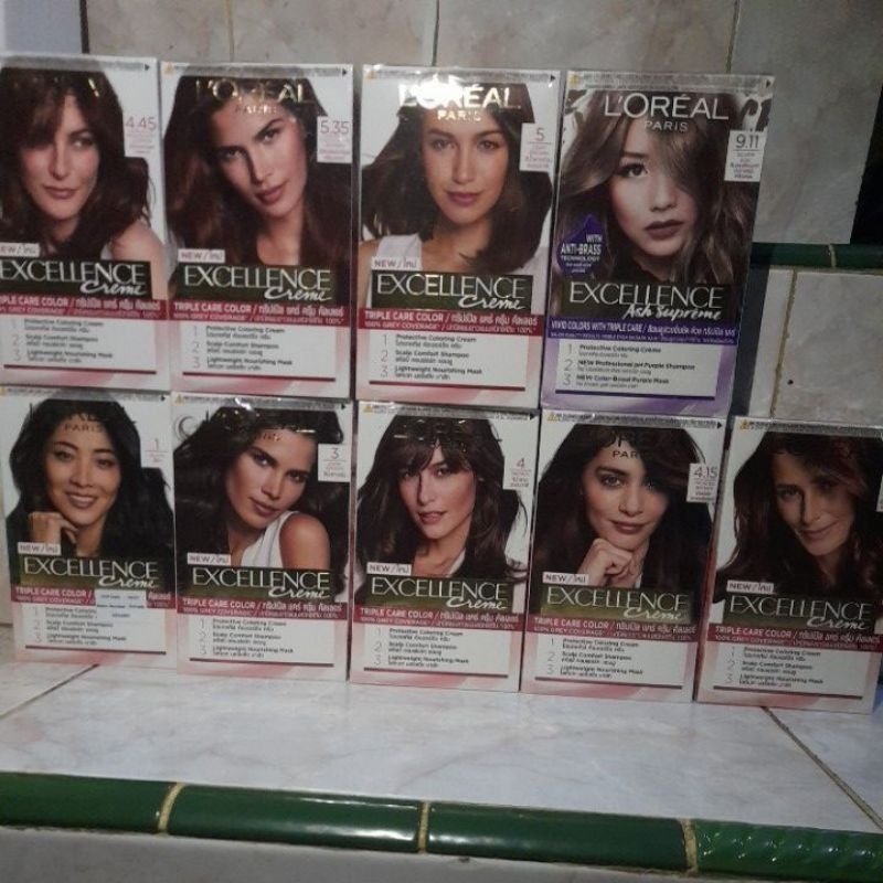 Cat Rambut Loreal Paris Excellence