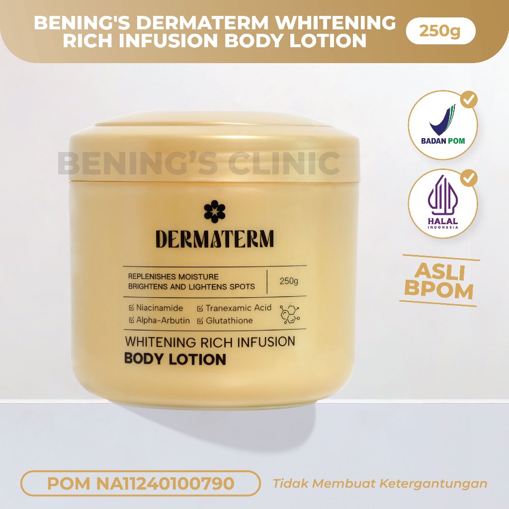 Benings's Dermaterm Whitening Rich Infusion Body Lotion