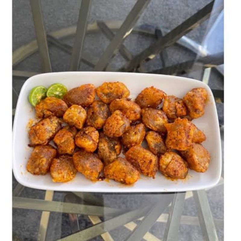 

tareng / cihu kering mini pedas chili oil daun jeruk cikruh 500g