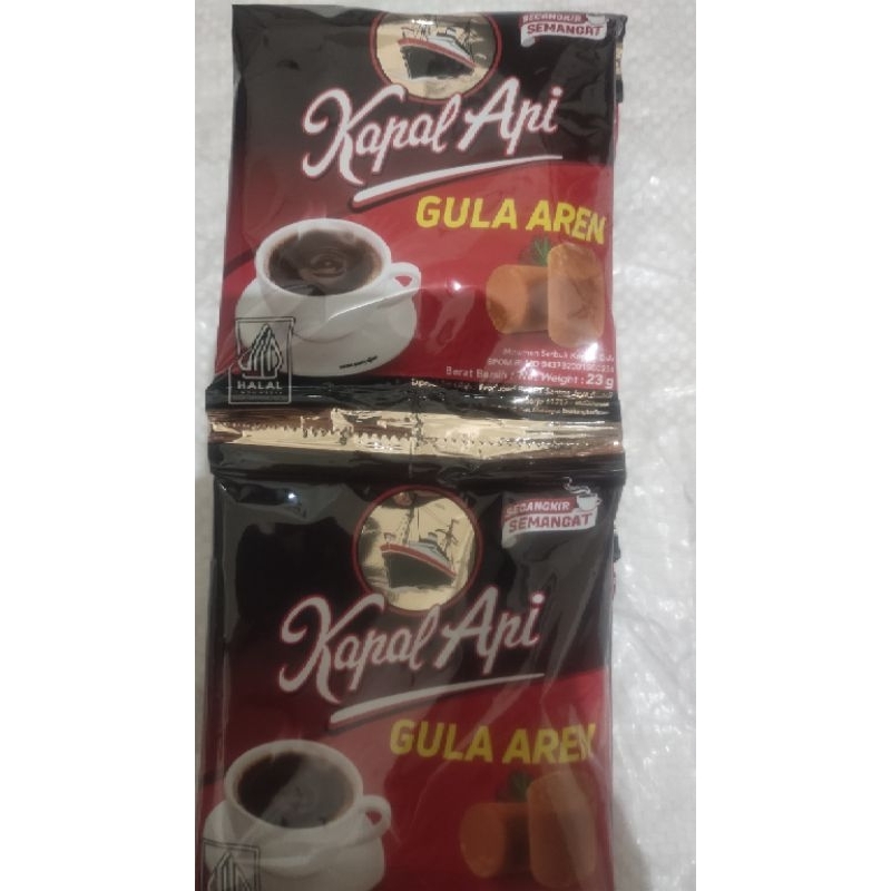 

kopi kapal api gula aren renceng isi 10