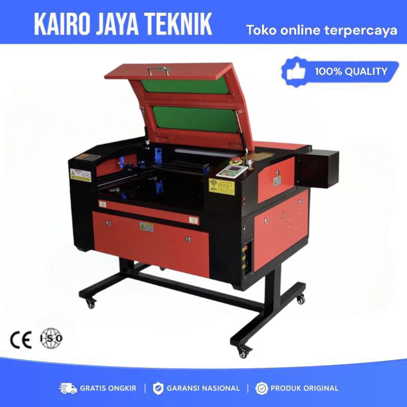 MESIN LASER CO2 50W RUIDA CONTROL 6040