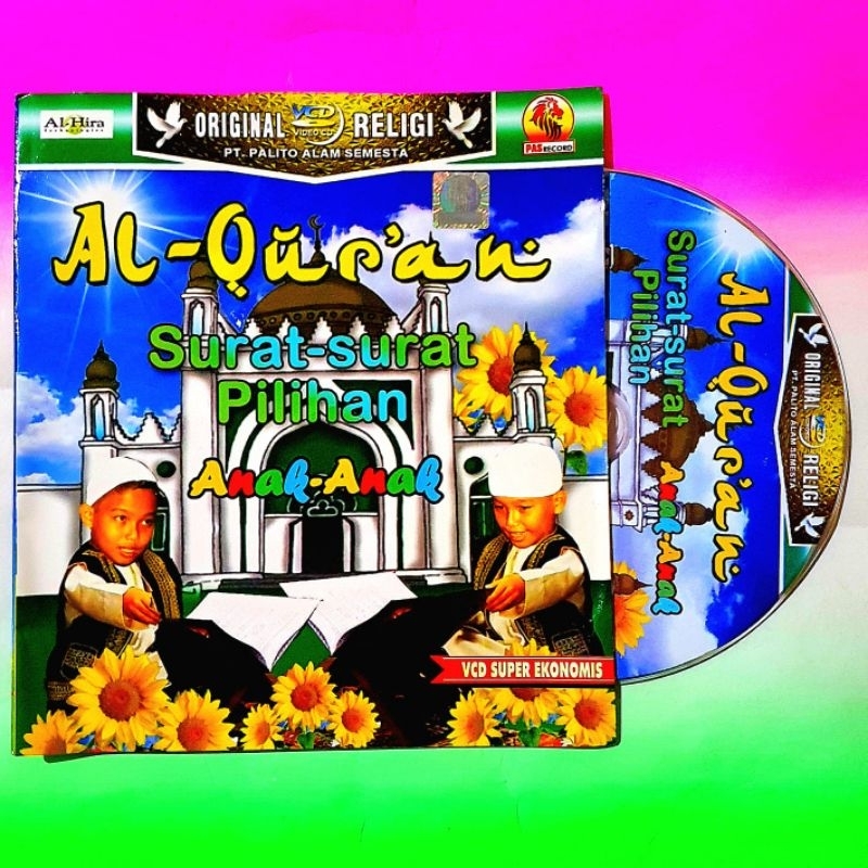 KASET VCD MUROTTAL ANAK SURAT SURAT PILIHAN-MUROTTAL UNTUK ANAK-MUROTTAL JUZ AMMA ANAK-MUROTTAL AL Q